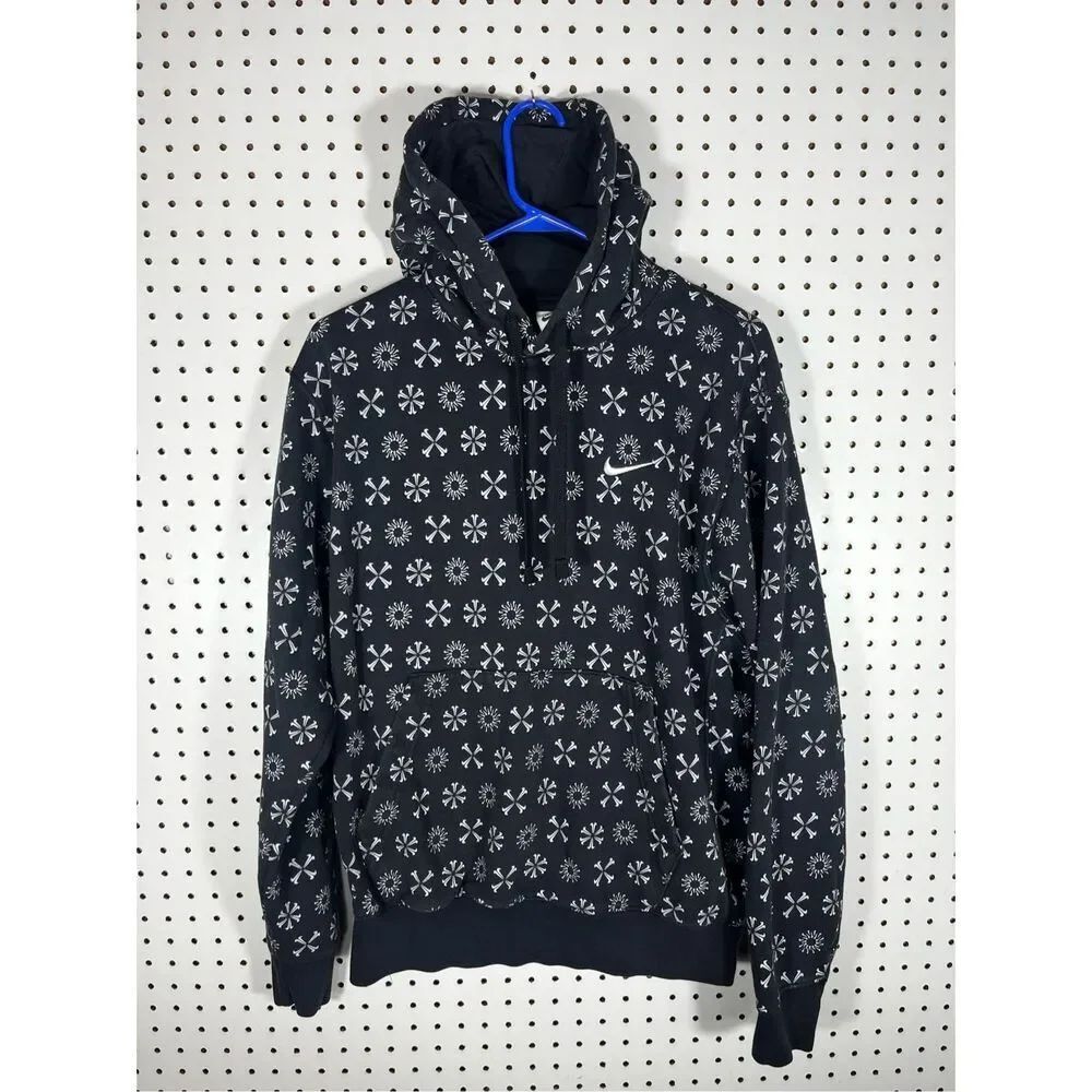 Nike AOP pinwheel pullover hoodie size S
